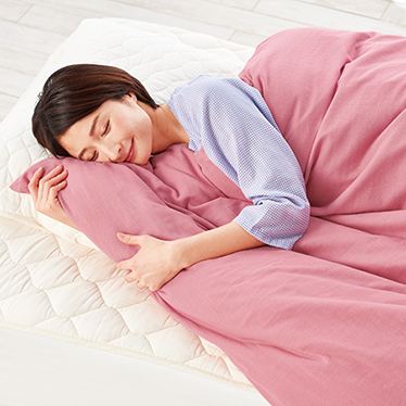 やわらかガーゼ掛けふとんカバー