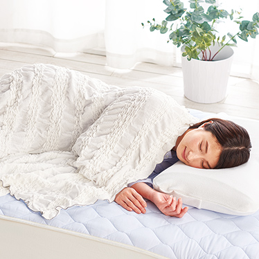 のびのびさらさら綿ケット